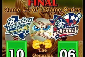 Generals Fall in Home Opener