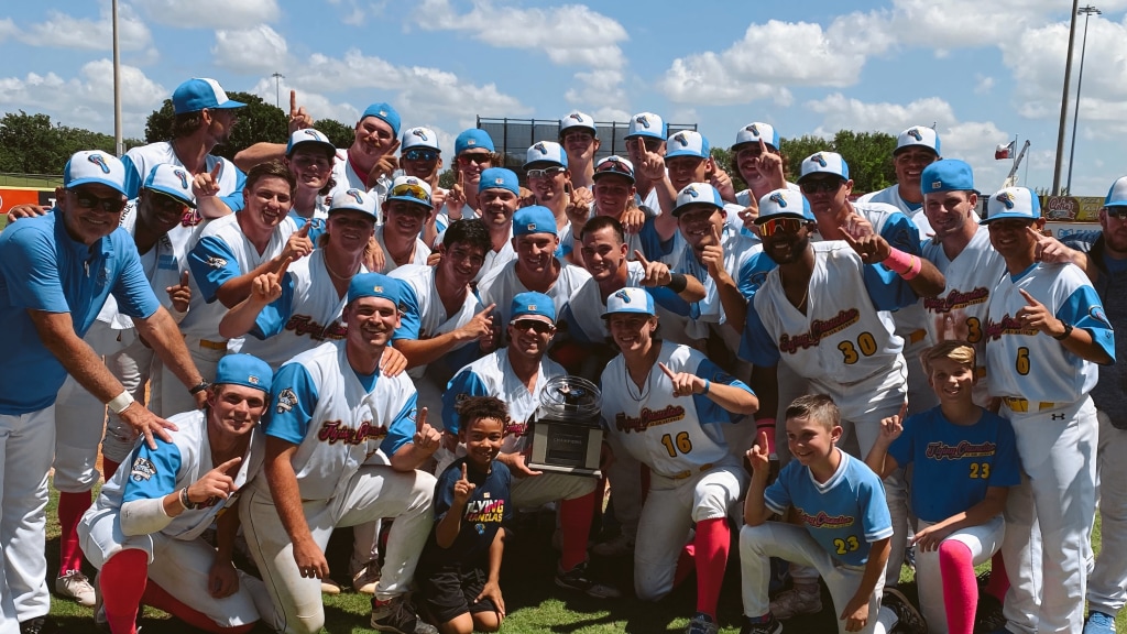 The Flying Chanclas are 2021 Texas Collegiate League Champions
